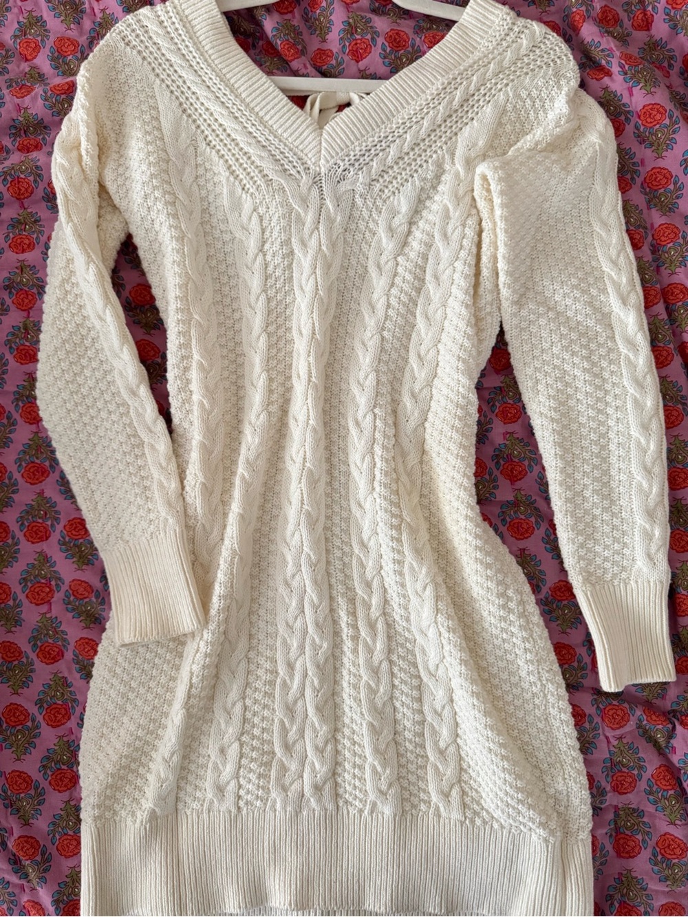 Abercrombie & Fitch Cable-Knit Dress